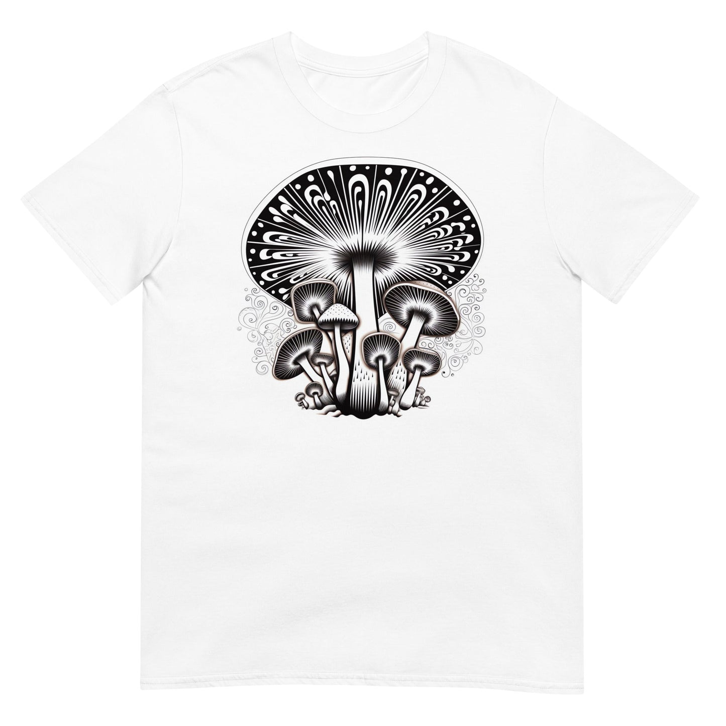 Dripping Ink Mushroom - Trippy Fashion - 4463685_473