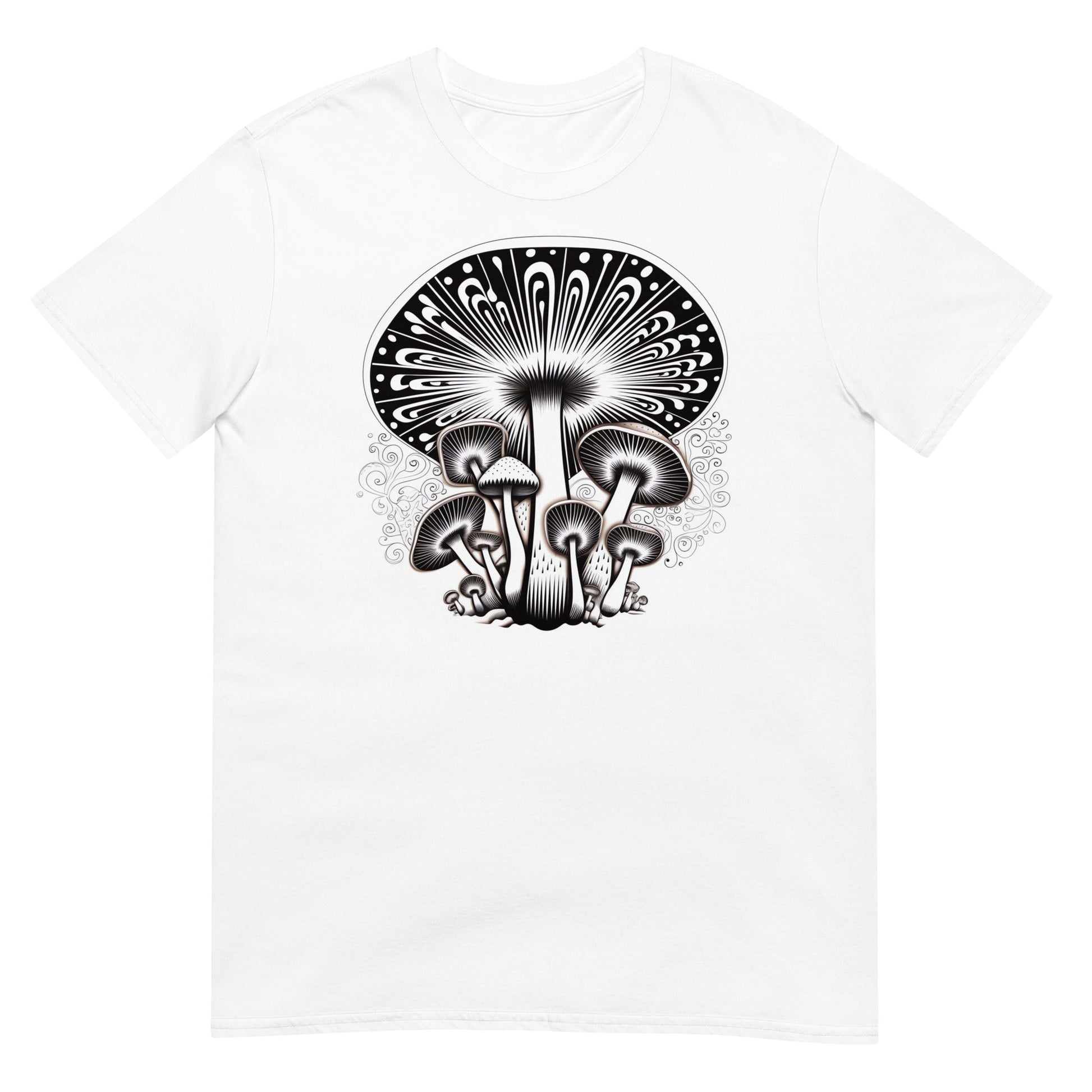 Dripping Ink Mushroom - Trippy Fashion - 4463685_473