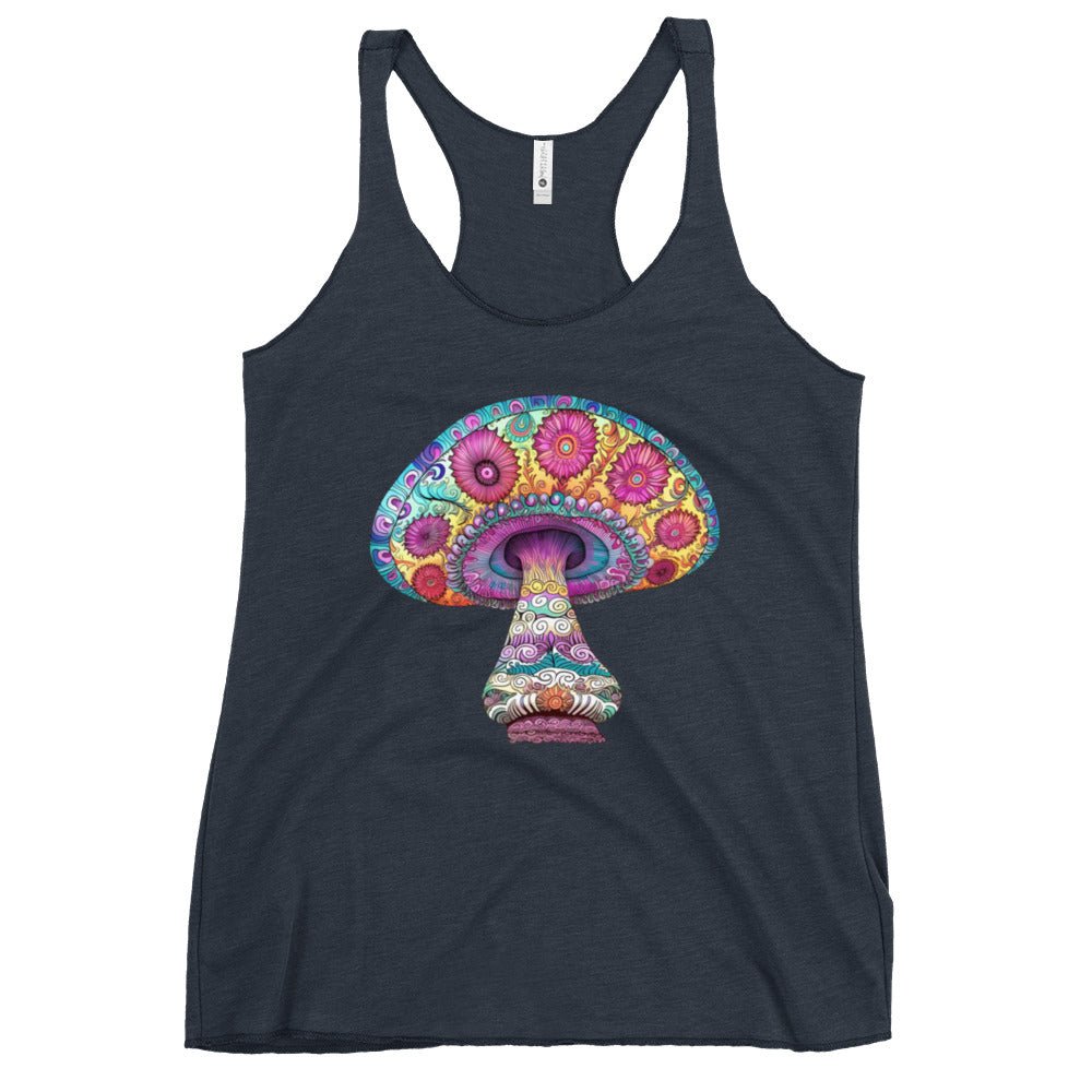 Fungi Fantasy Flair - Trippy Fashion - Racer Tank Top2659857_6656Racer Tank Top