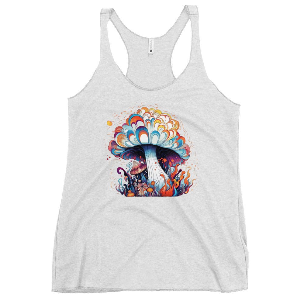 Mushroom Magic - Trippy Fashion - Racer Tank Top8514203_6621Racer Tank Top