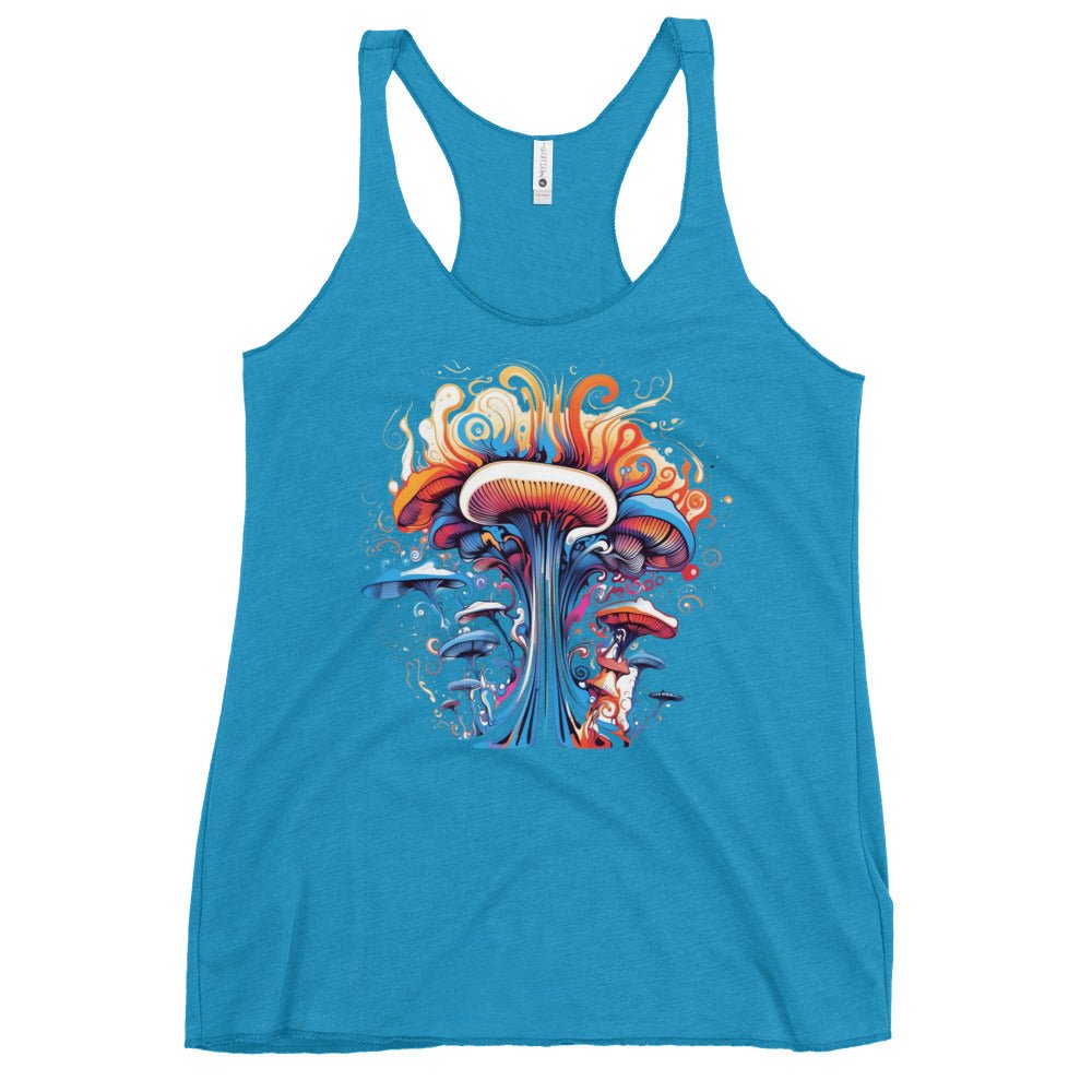 Mycology Maven - Trippy Fashion - Racer Tank Top9662165_6681Racer Tank Top