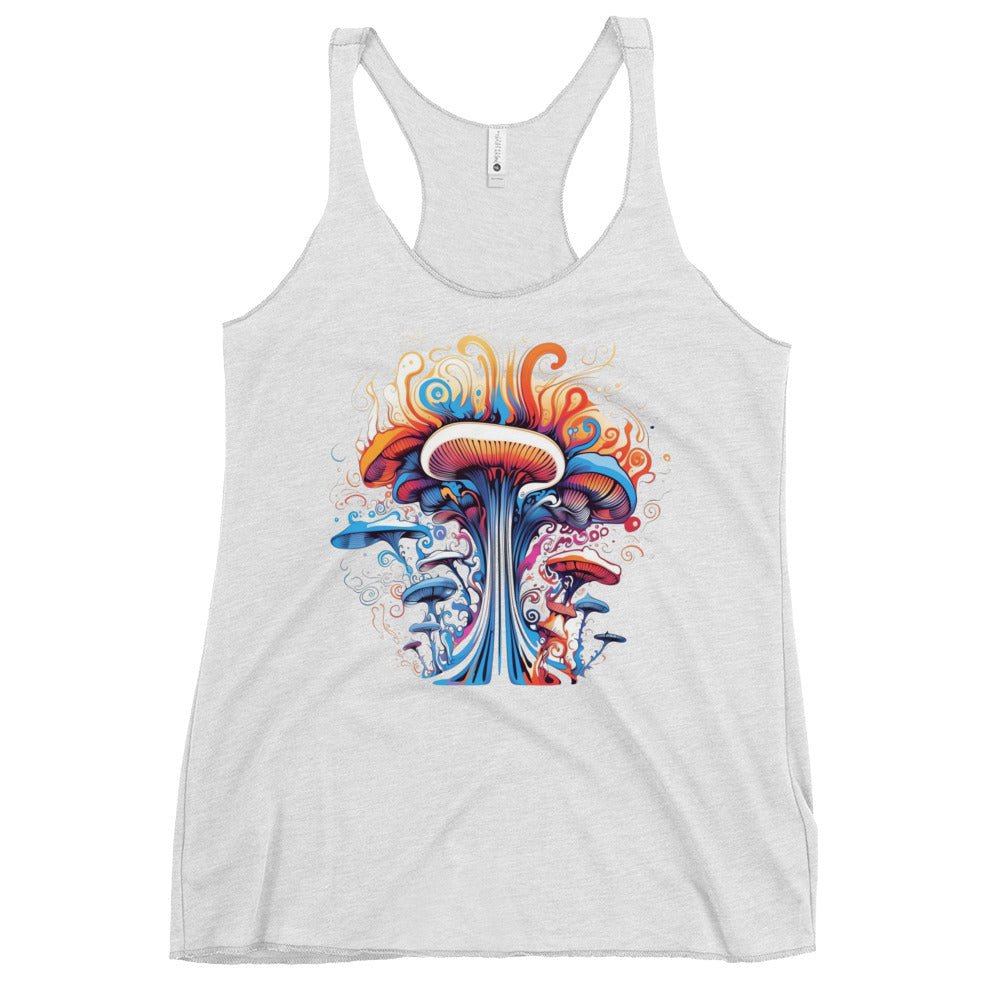 Mycology Maven - Trippy Fashion - Racer Tank Top9662165_6621Racer Tank Top