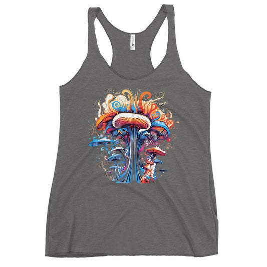 Mycology Maven - Trippy Fashion - Racer Tank Top9662165_6636Racer Tank Top