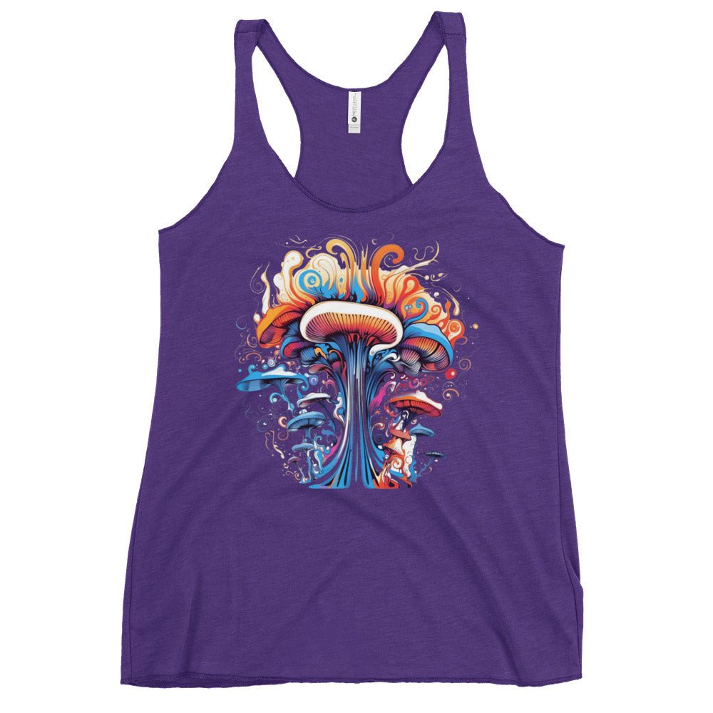 Mycology Maven - Trippy Fashion - Racer Tank Top9662165_6641Racer Tank Top