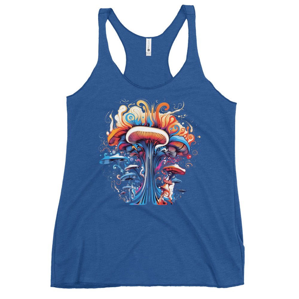 Mycology Maven - Trippy Fashion - Racer Tank Top9662165_6671Racer Tank Top