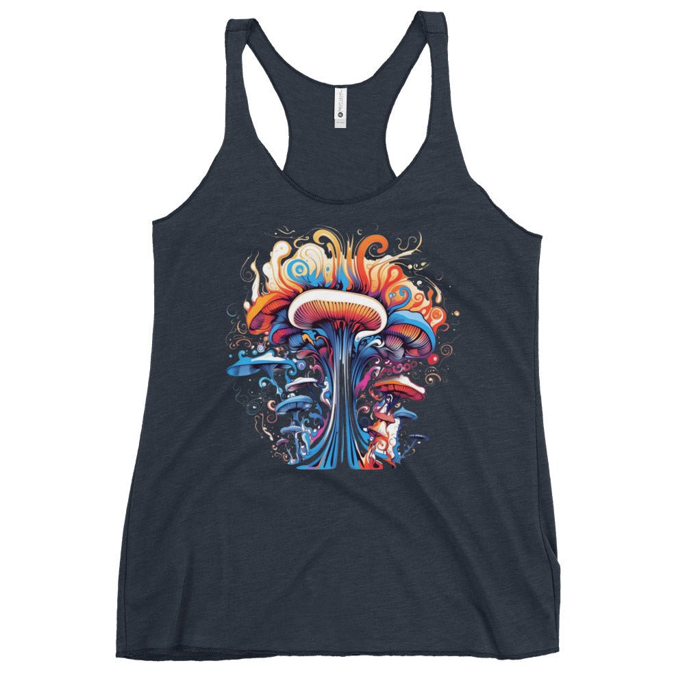 Mycology Maven - Trippy Fashion - Racer Tank Top9662165_6656Racer Tank Top