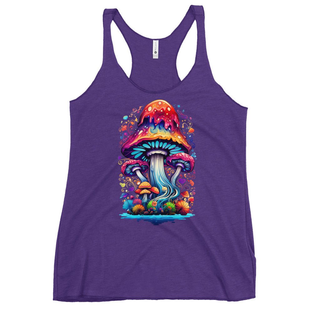 Mystic Mycelium Muse - Trippy Fashion - Racer Tank Top1601855_6641Racer Tank Top