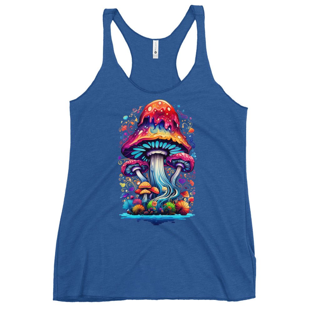 Mystic Mycelium Muse - Trippy Fashion - Racer Tank Top1601855_6671Racer Tank Top