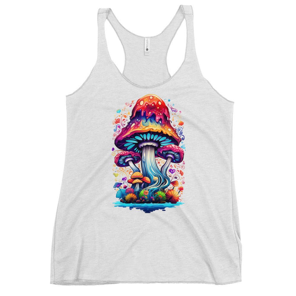 Mystic Mycelium Muse - Trippy Fashion - Racer Tank Top1601855_6621Racer Tank Top