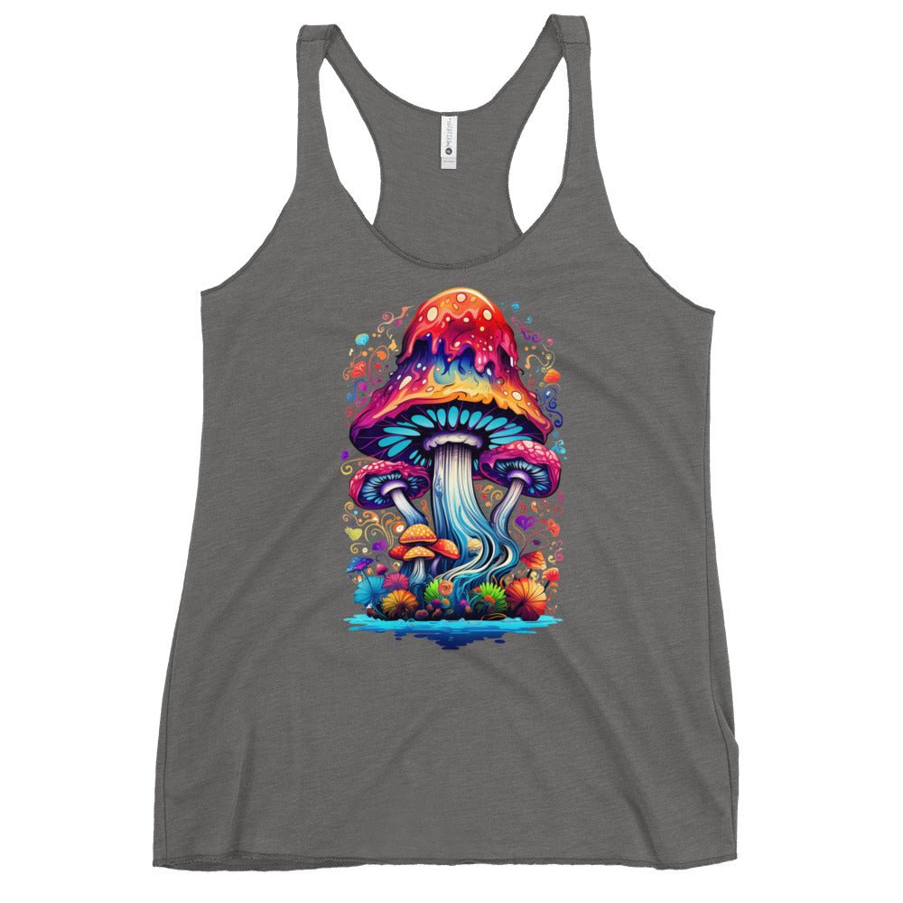 Mystic Mycelium Muse - Trippy Fashion - Racer Tank Top1601855_6636Racer Tank Top