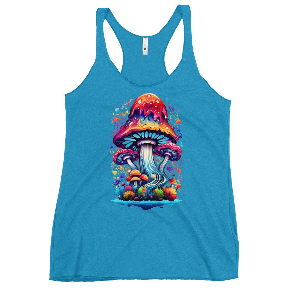 Mystic Mycelium Muse - Trippy Fashion - Racer Tank Top1601855_6681Racer Tank Top