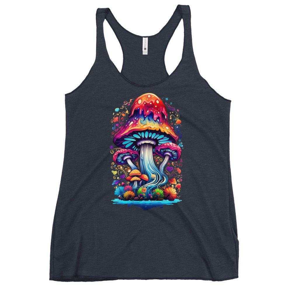 Mystic Mycelium Muse - Trippy Fashion - Racer Tank Top1601855_6656Racer Tank Top