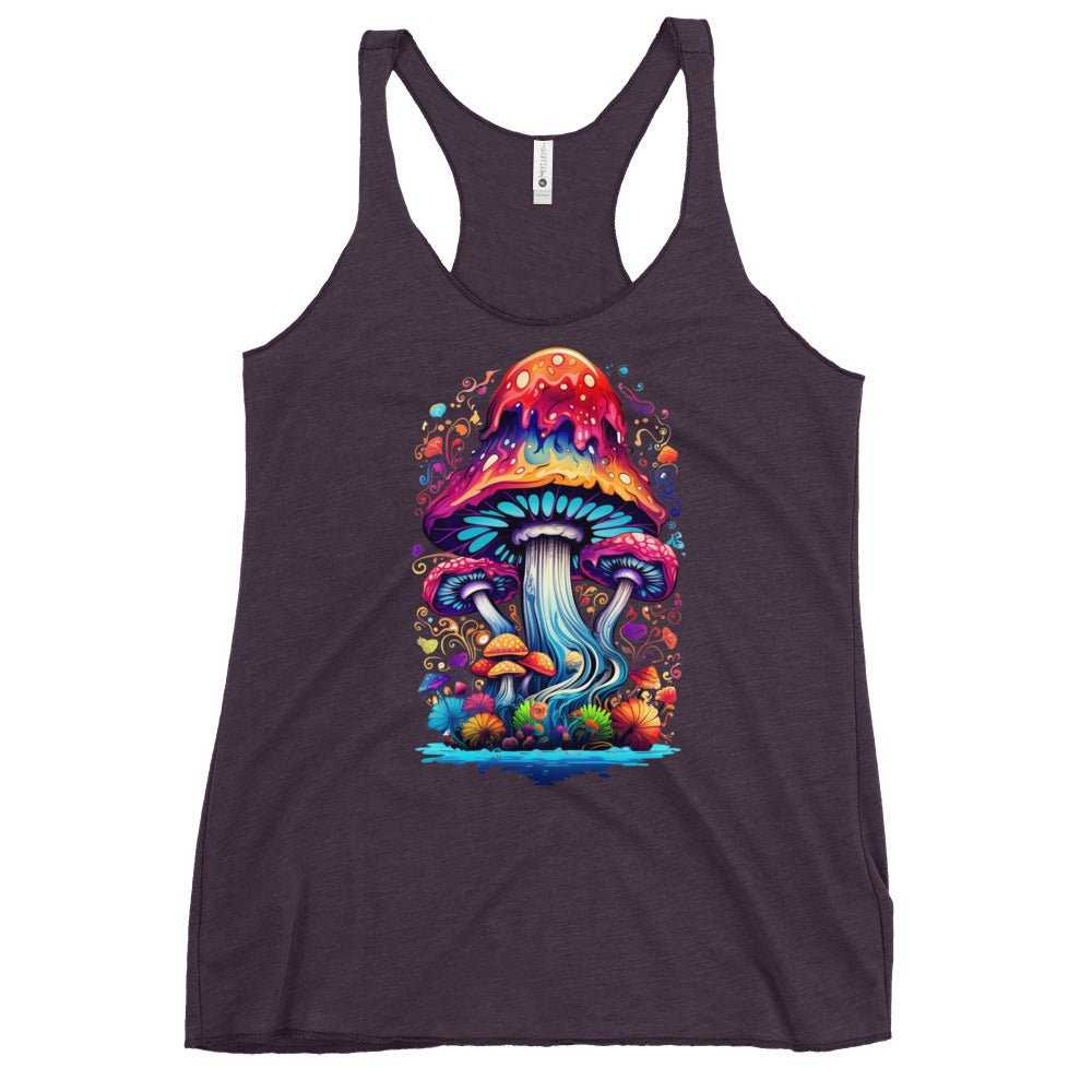 Mystic Mycelium Muse - Trippy Fashion - Racer Tank Top2107049_6661Racer Tank Top