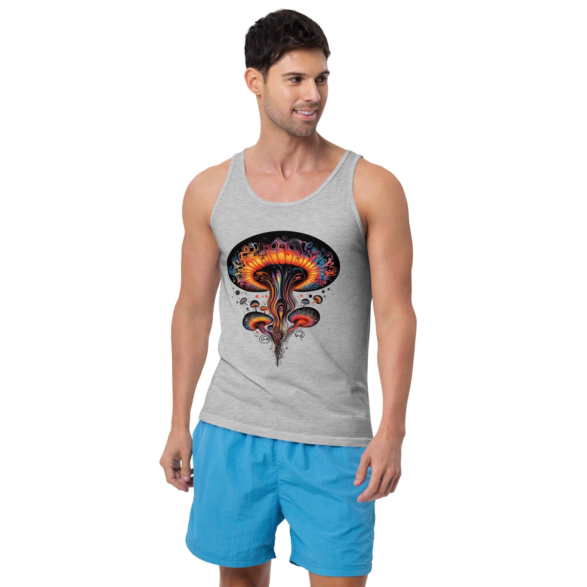 Mythical Mushroom Tank Top - Trippy Fashion - Mens Tank Tops2756922_8634Mens Tank Tops