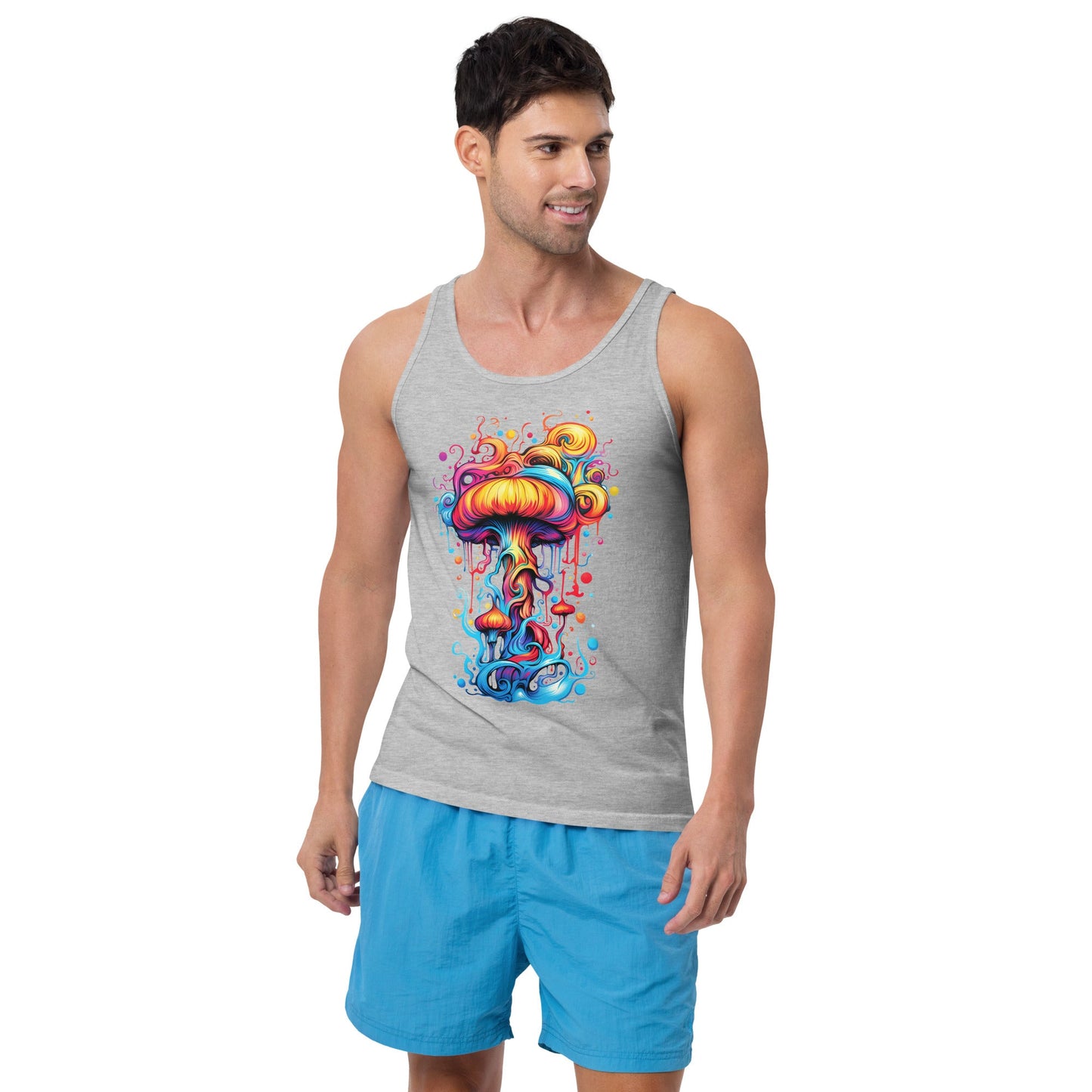 Psilocybin Spectrum Splash Tank Top - Trippy Fashion - Mens Tank Tops8861511_8658Mens Tank Tops