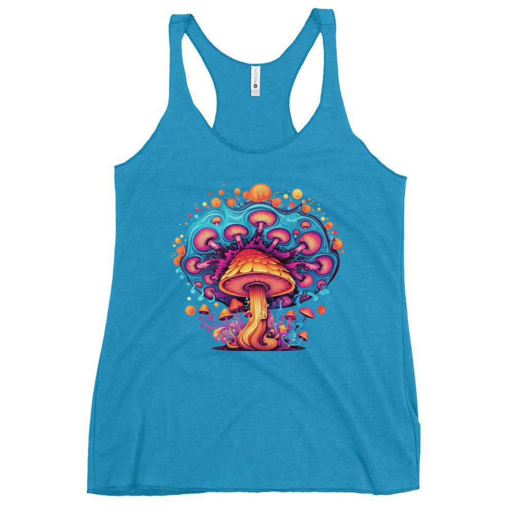 Psychedelic Fungal Dreamscape - Trippy Fashion - Racer Tank Top2954598_6681Racer Tank Top