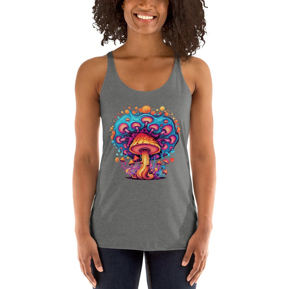 Psychedelic Fungal Dreamscape - Trippy Fashion - Racer Tank Top2954598_6681Racer Tank Top