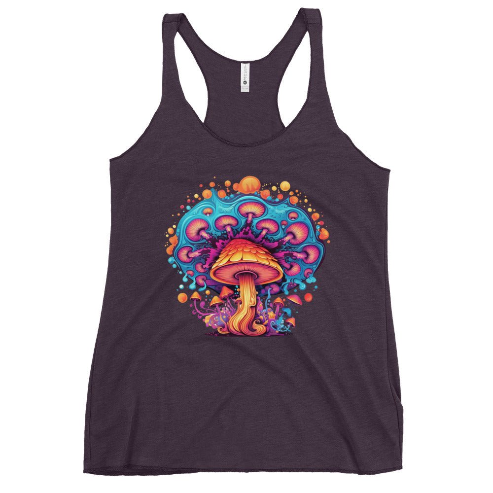 Psychedelic Fungal Dreamscape - Trippy Fashion - Racer Tank Top2953681_6661Racer Tank Top