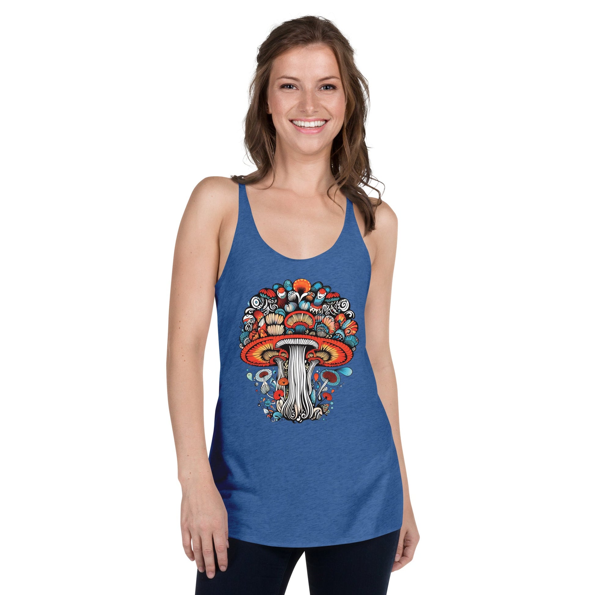 Psychedelic Oasis - Trippy Fashion - Racer Tank Top1944298_6621Racer Tank Top