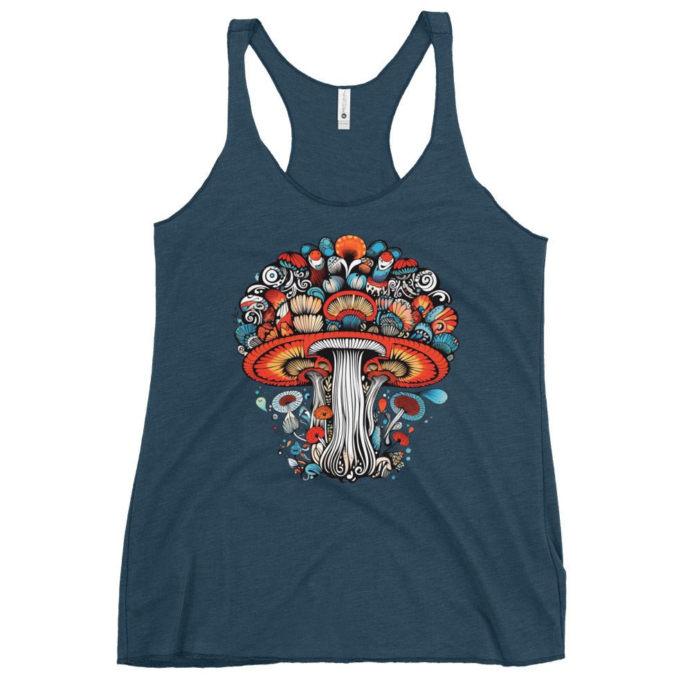 Psychedelic Oasis - Trippy Fashion - Racer Tank Top9682225_6626Racer Tank Top