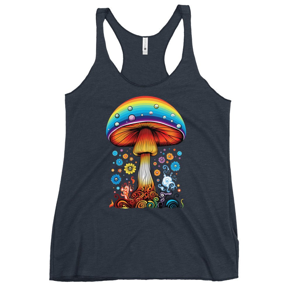 Shroomin' in Style - Trippy Fashion - Racer Tank Top8837403_6656Racer Tank Top