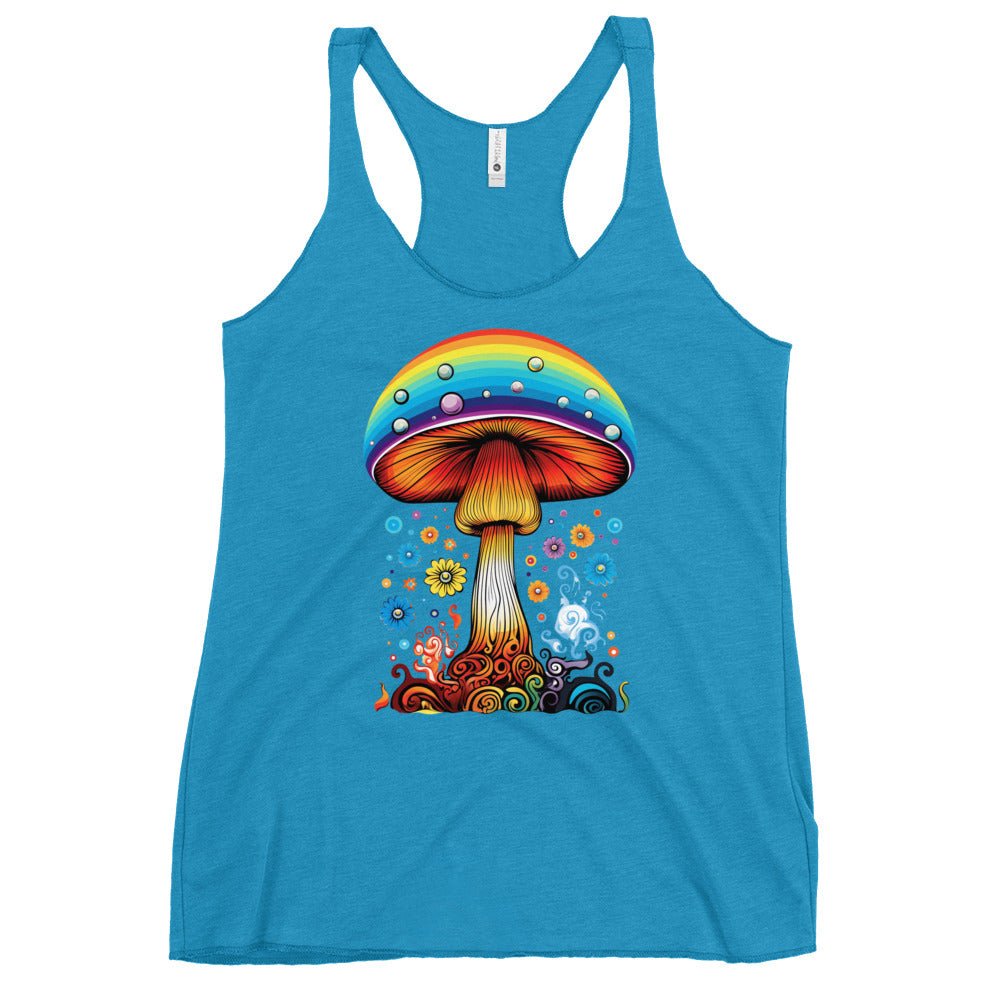 Shroomin' in Style - Trippy Fashion - Racer Tank Top8837403_6681Racer Tank Top