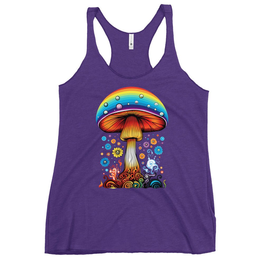 Shroomin' in Style - Trippy Fashion - Racer Tank Top8837403_6641Racer Tank Top