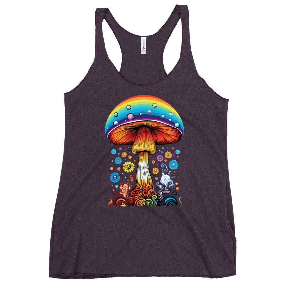 Shroomin' in Style - Trippy Fashion - Racer Tank Top5645636_6661Racer Tank Top