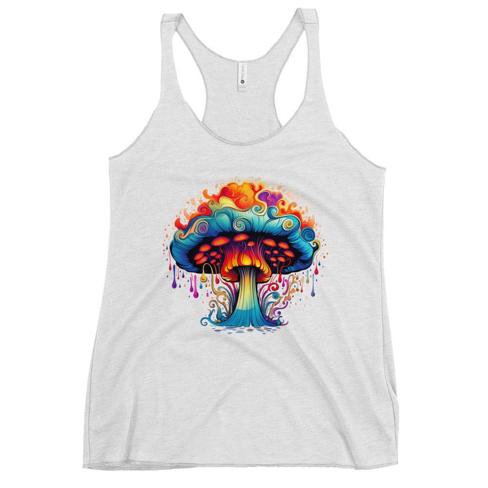 Trippy Mushroom Dreams - Trippy Fashion - Racer Tank Top1881862_6621Racer Tank Top