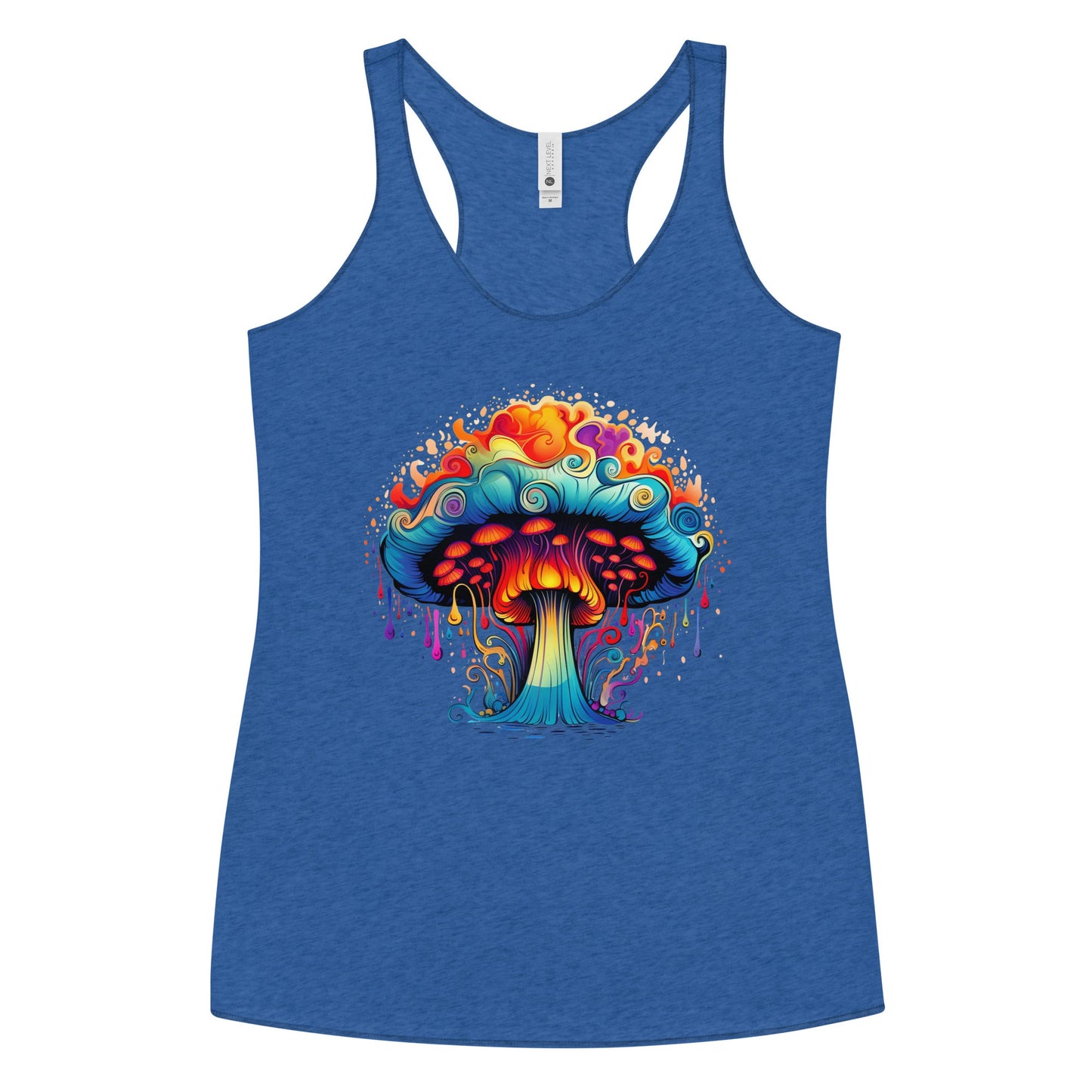 Trippy Mushroom Dreams - Trippy Fashion - Racer Tank Top1881862_6621Racer Tank Top