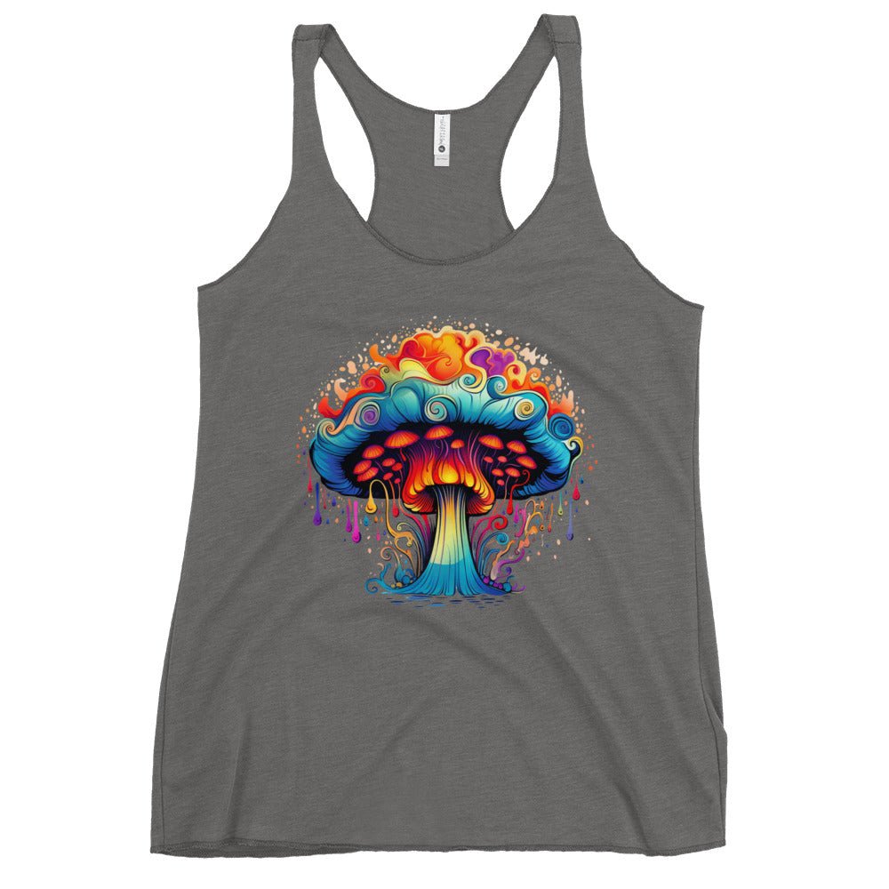 Trippy Mushroom Dreams - Trippy Fashion - Racer Tank Top1881862_6636Racer Tank Top