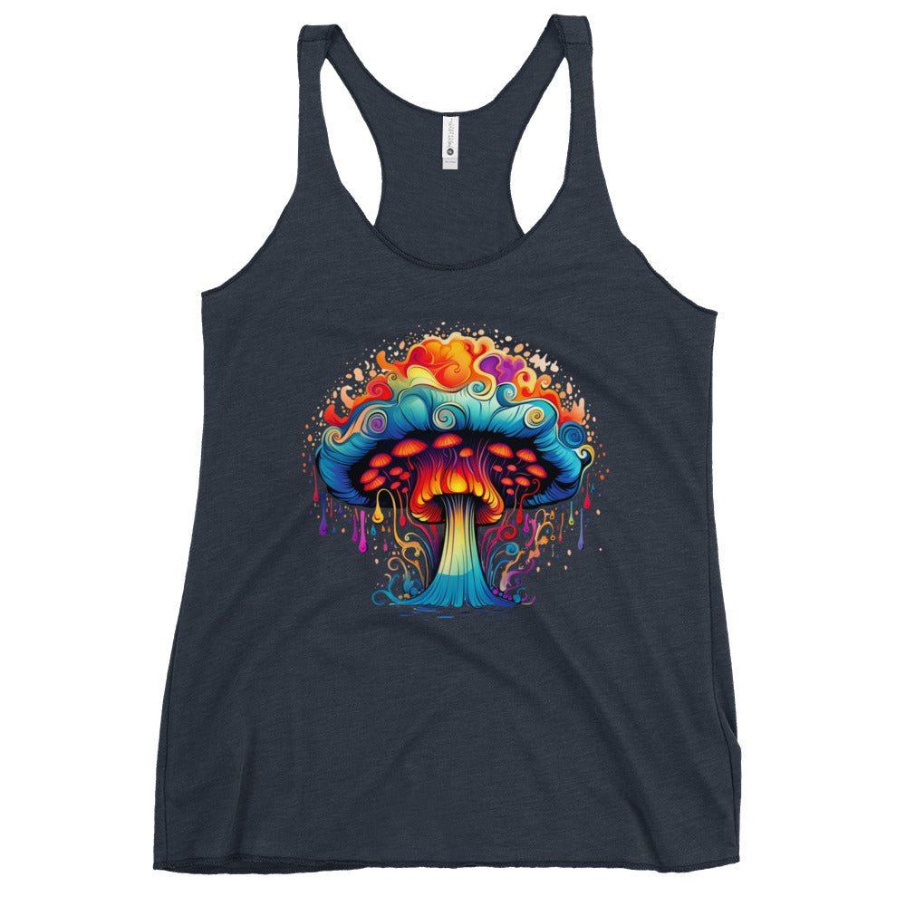 Trippy Mushroom Dreams - Trippy Fashion - Racer Tank Top1881862_6656Racer Tank Top