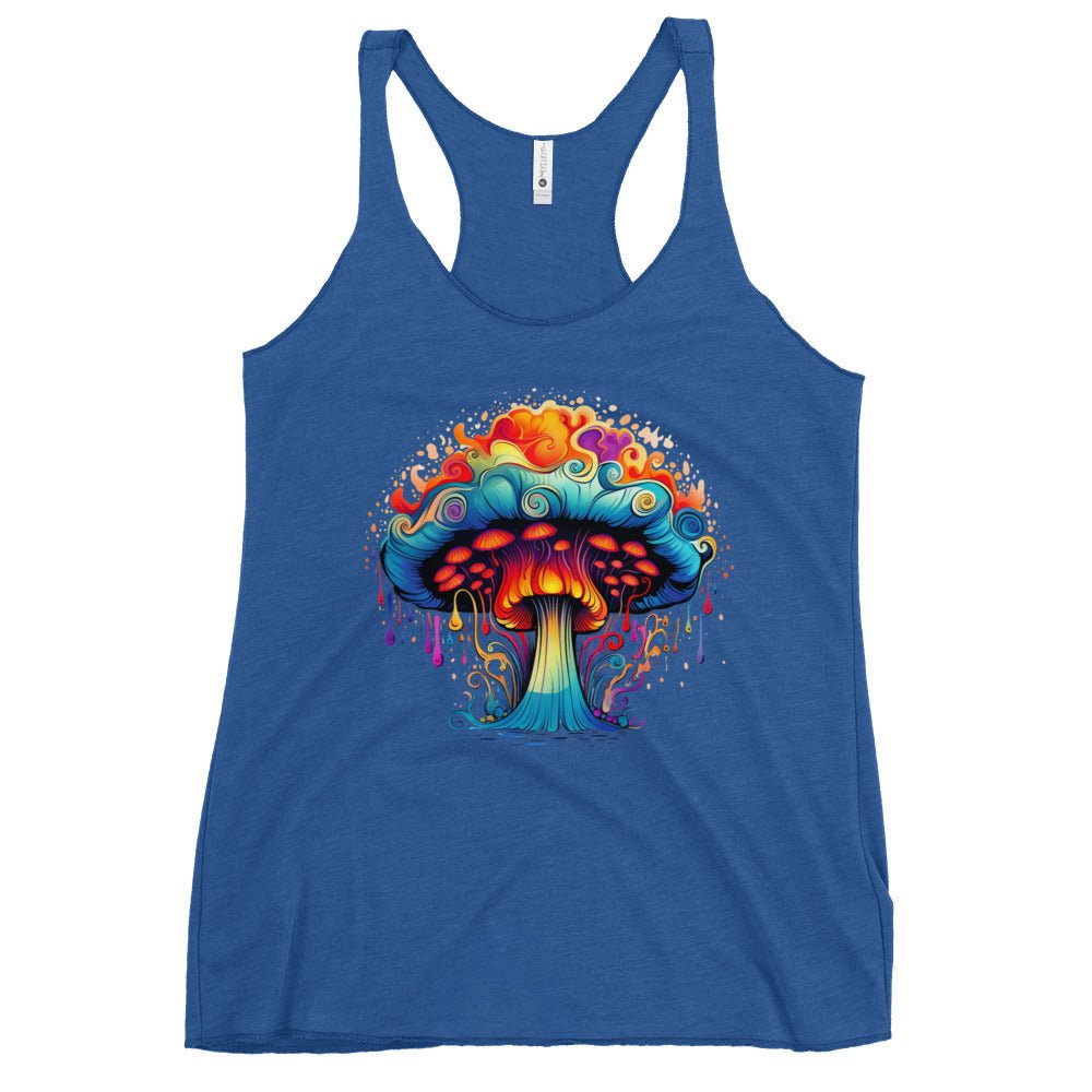 Trippy Mushroom Dreams - Trippy Fashion - Racer Tank Top1881862_6671Racer Tank Top