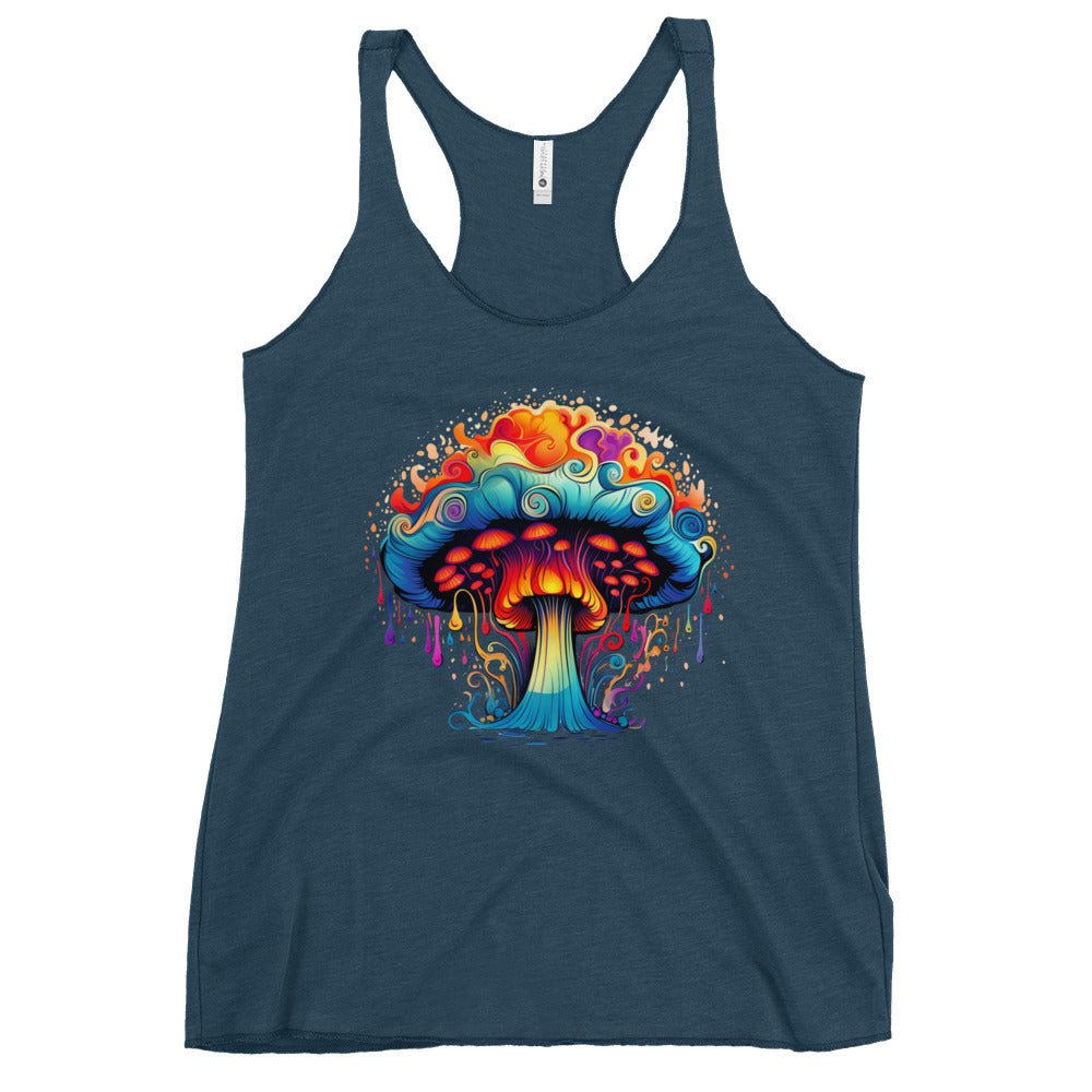 Trippy Mushroom Dreams - Trippy Fashion - Racer Tank Top4628178_6626Racer Tank Top