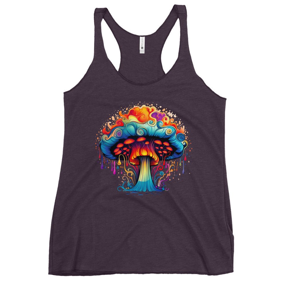 Trippy Mushroom Dreams - Trippy Fashion - Racer Tank Top4628178_6661Racer Tank Top