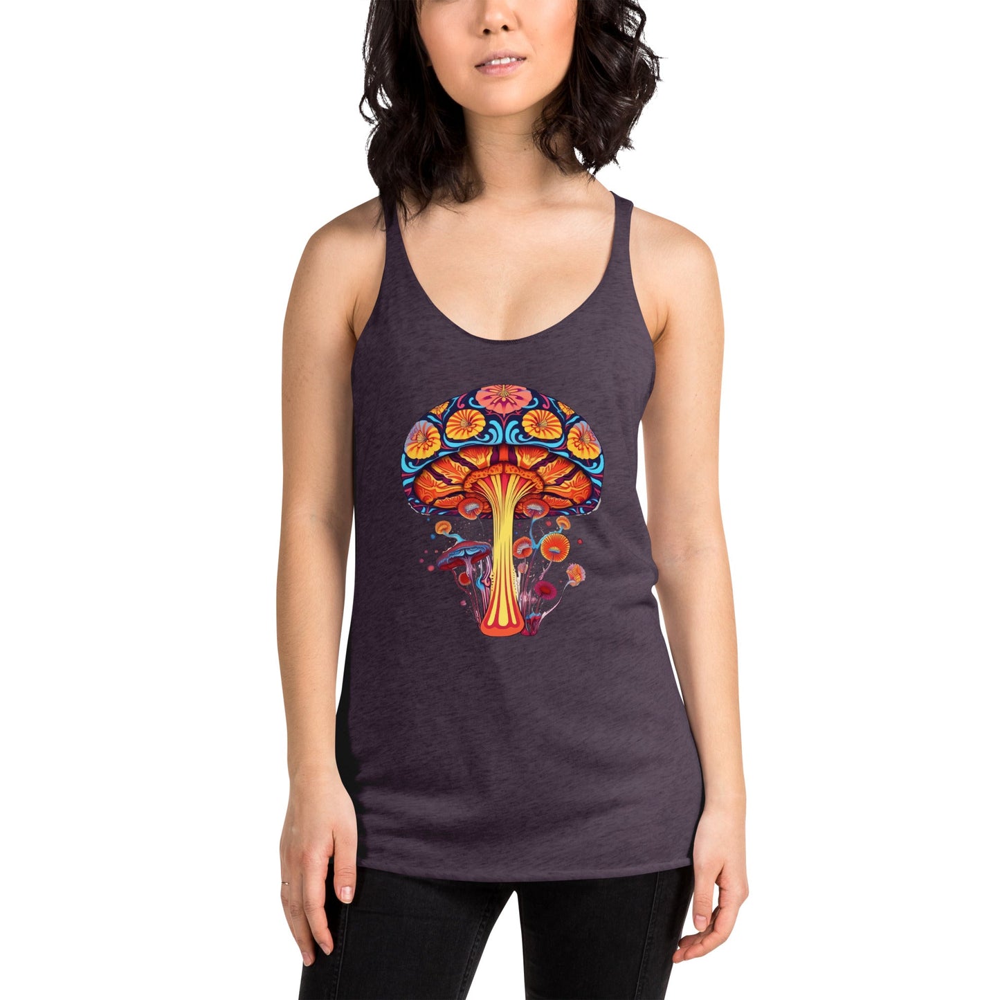 Vibrant Visions - Trippy Fashion - Racer Tank Top1008563_6661Racer Tank Top